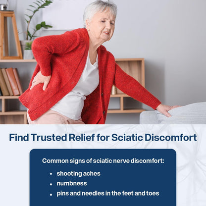 SciatiEase SciatiComfort Spine and Disc Support Supplement Sciatic Nerve Health Support Supplement